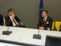 20 September 2012 The National Assembly Speaker and the Montenegrin Assembly Speaker in Strasbourg